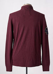 Polo rouge SUPERDRY pour homme seconde vue