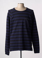 T-shirt bleu SCOTCH & SODA pour homme seconde vue