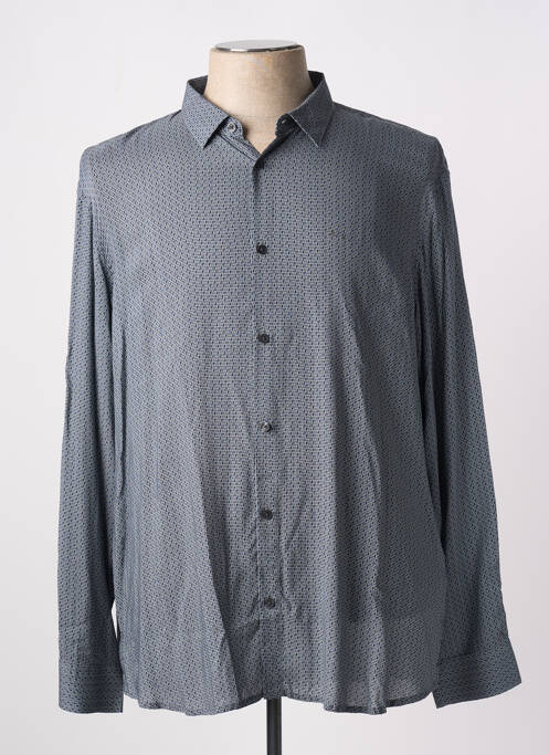 Chemise manches longues gris ARMANI EXCHANGE pour homme