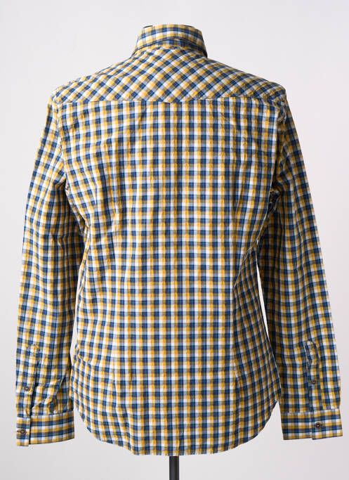Chemise manches longues jaune MCS homme