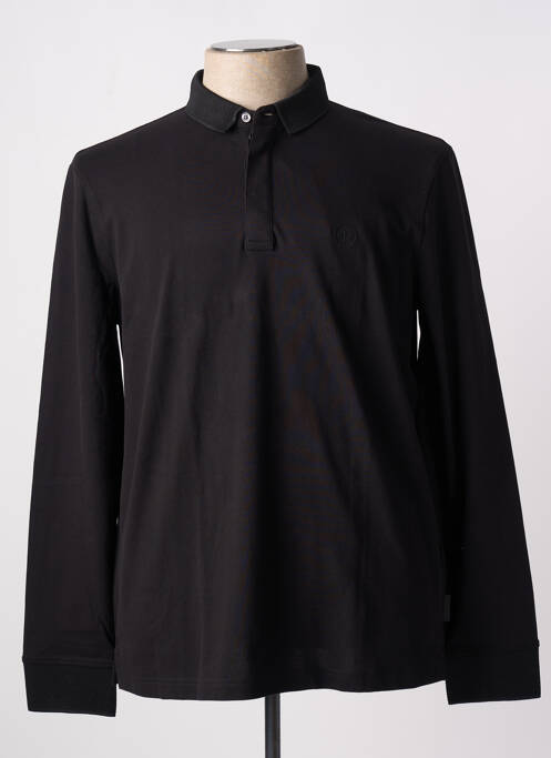 Polo noir ARMANI EXCHANGE pour homme