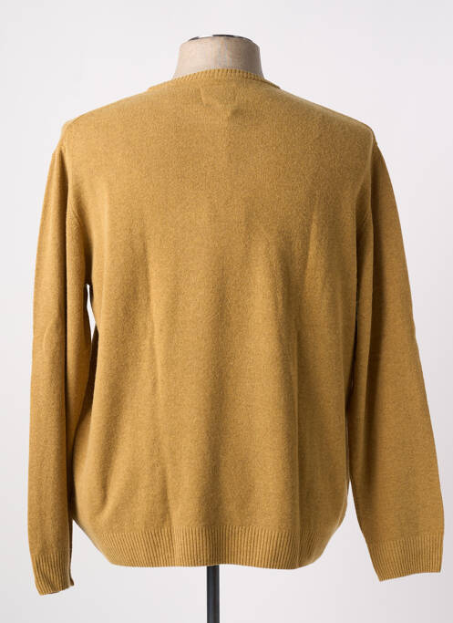 Pull jaune MCS homme