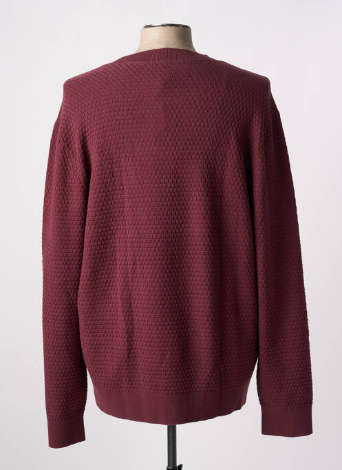 Pull col rond manches longues rouge ARMANI EXCHANGE homme