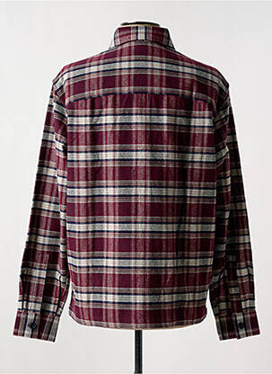 Veste casual fermeture boutonnée sur le devant violet ARMANI EXCHANGE homme