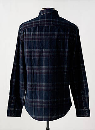 Chemise manches longues manches longues bleu ARMANI EXCHANGE homme