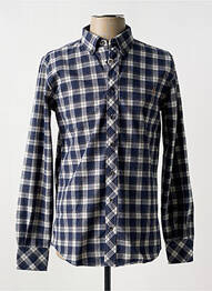 Chemise manches longues manches longues bleu MCLASSICS homme