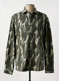 Chemise manches longues manches longues vert ARMANI EXCHANGE homme