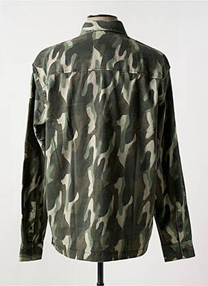 Chemise manches longues manches longues vert ARMANI EXCHANGE homme