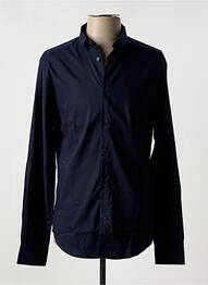 Chemise manches longues manches longues bleu ARMANI EXCHANGE homme