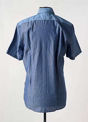 Chemise manches courtes poches bleu HUGO BOSS homme