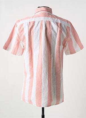 Chemise manches courtes poches orange TOMMY HILFIGER homme