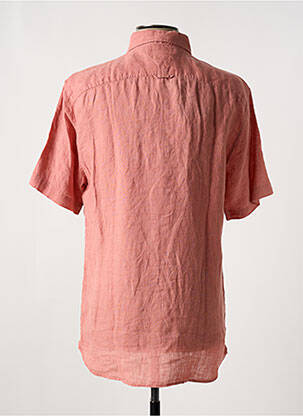 Chemise manches courtes manches courtes orange TOMMY HILFIGER homme