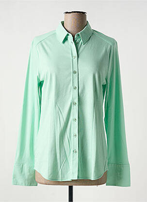 Chemise manches longues manches longues vert DESOTO homme