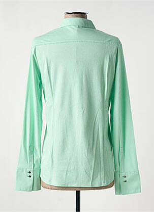 Chemise manches longues manches longues vert DESOTO homme