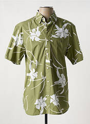Chemise manches courtes vert TOMMY HILFIGER pour homme seconde vue