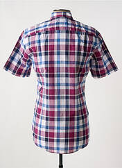 Chemise manches courtes violet HUGO BOSS pour homme seconde vue