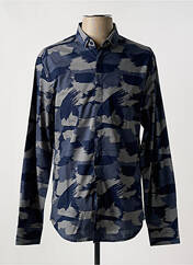 Chemise manches longues bleu ARMANI EXCHANGE pour homme seconde vue
