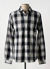Chemise manches longues noir LE TEMPS DES CERISES pour homme seconde vue