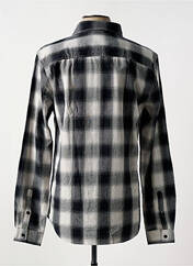 Chemise manches longues noir LE TEMPS DES CERISES pour homme seconde vue