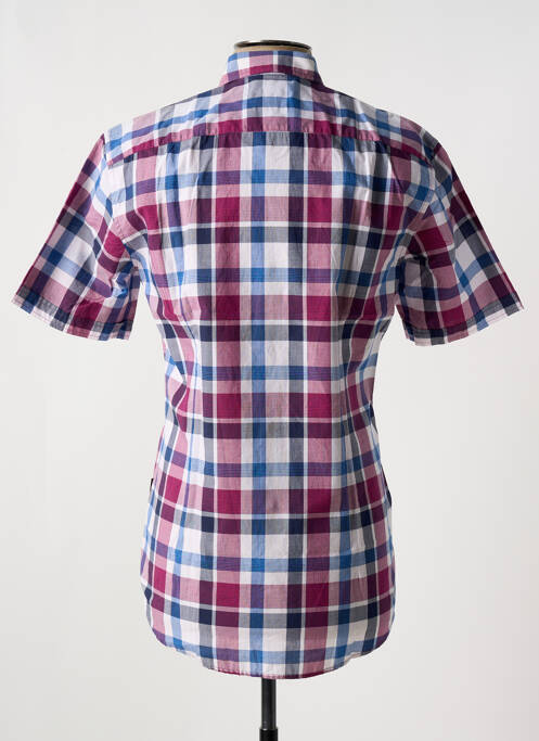 Chemise manches courtes coupe cintrée violet HUGO BOSS homme