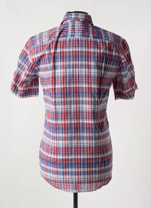 Chemise manches courtes coupe cintrée rouge HUGO BOSS homme