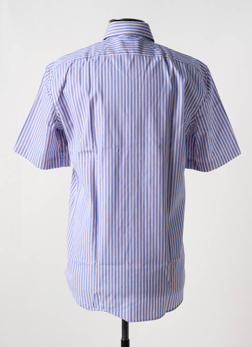 Chemise manches courtes bleu HUGO BOSS pour homme