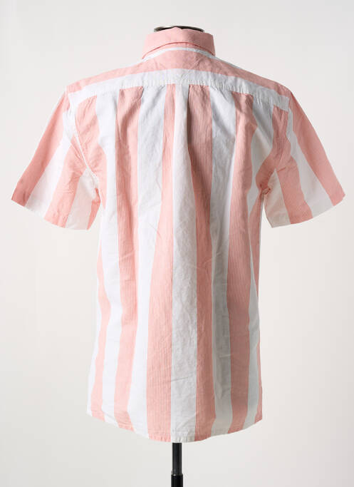 Chemise manches courtes orange TOMMY HILFIGER pour homme