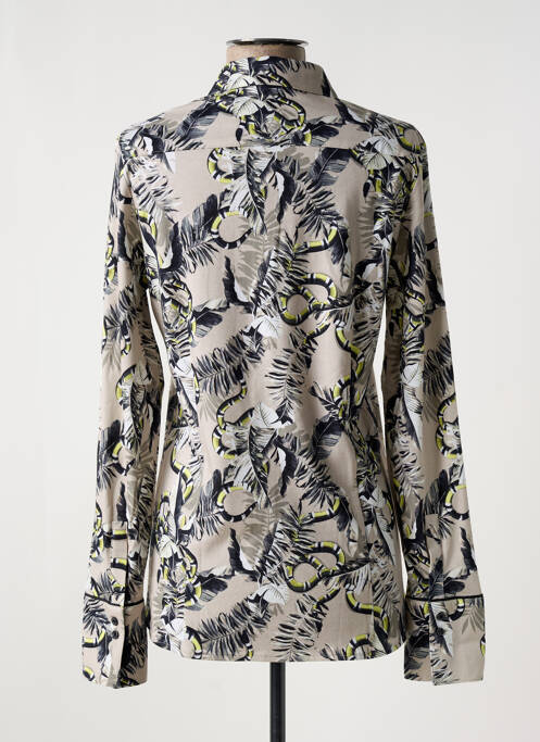 Chemise manches longues beige DESOTO pour homme