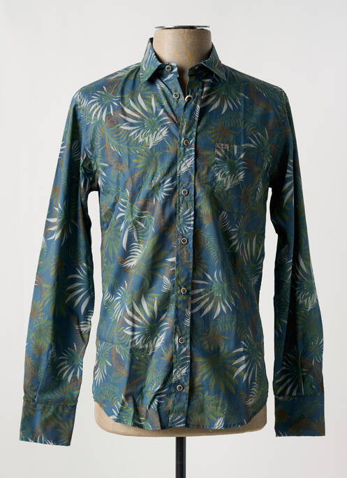 Chemise manches longues bleu MCLASSICS pour homme