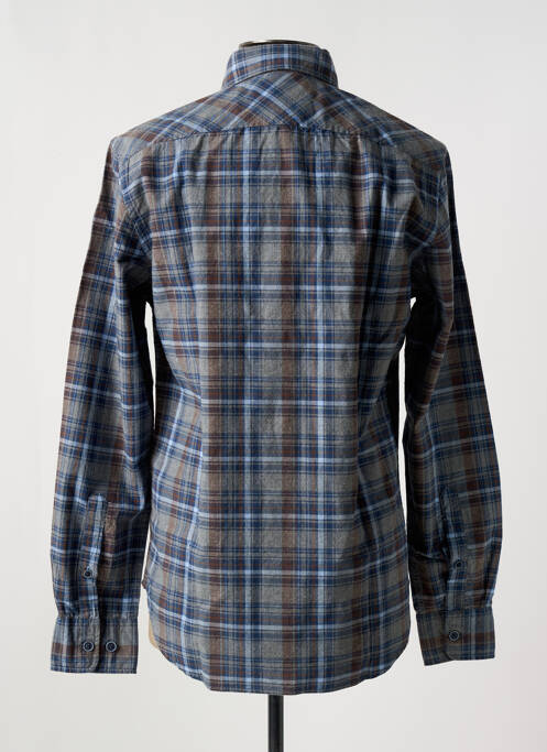 Chemise manches longues gris MCS pour homme