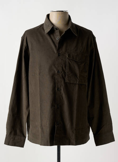 Chemise manches longues vert ARMANI EXCHANGE pour homme