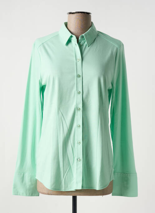 Chemise manches longues vert DESOTO pour homme