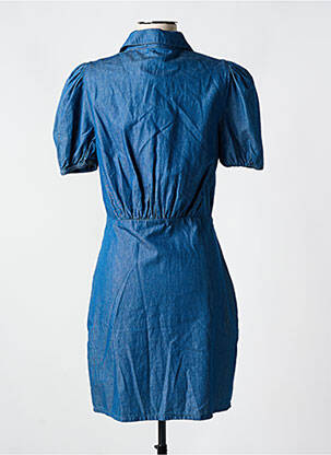 Robe courte manches courtes manches courtes bleu LES P'TITES BOMBES femme