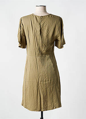 Robe courte manches courtes manches courtes vert LES P'TITES BOMBES femme