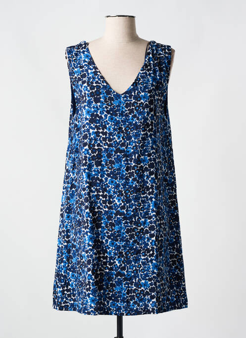 Robe courte sans manche sans manche bleu MOLLY BRACKEN femme