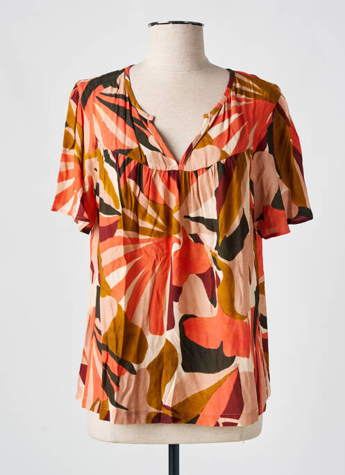 Blouse orange ONE STEP pour femme