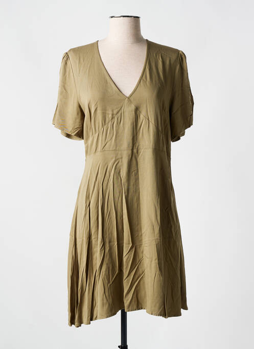 Robe courte vert LES P'TITES BOMBES pour femme