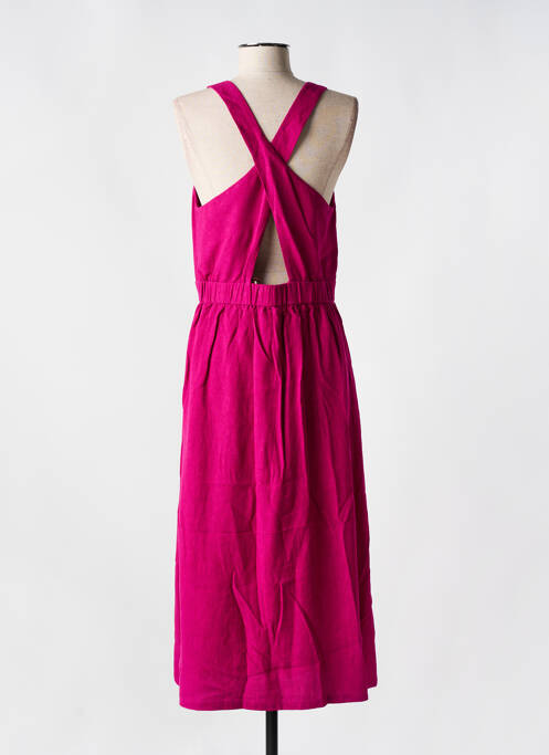 Robe longue rose SEE U SOON pour femme