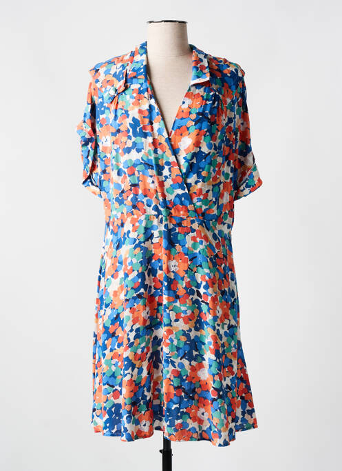 Robe mi-longue bleu MOLLY BRACKEN pour femme