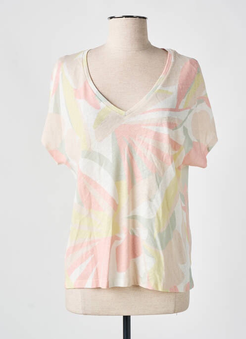 T-shirt beige ONE STEP pour femme