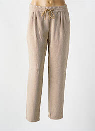 Jogging tissage jersey taille normale beige MOLLY BRACKEN femme