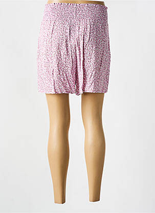 Short coupe fluide taille normale rose LDN femme