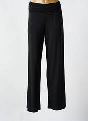 Pantalon droit noir QUATRE VINGT JOURS pour femme seconde vue