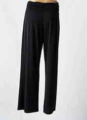 Pantalon droit noir QUATRE VINGT JOURS pour femme seconde vue
