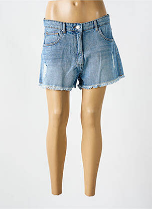 Short bleu LDN pour femme