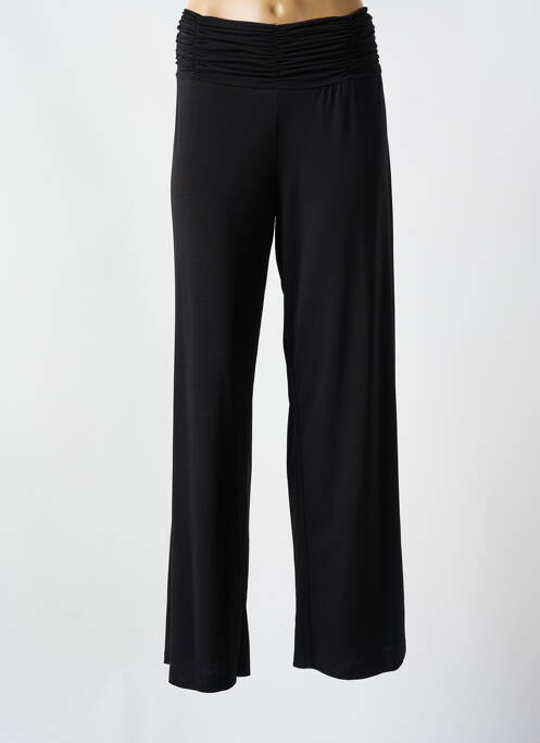 Pantalon droit noir QUATRE VINGT JOURS pour femme
