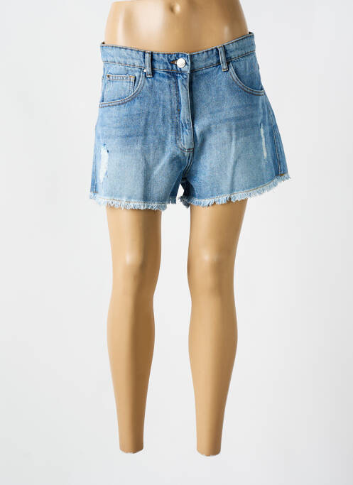 Short bleu LDN pour femme