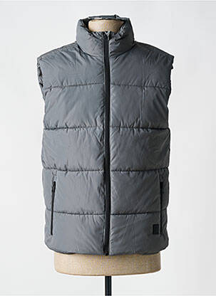 Doudoune poches sans capuche gris LOSAN homme