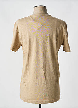 T-shirt coupe cintrée manches courtes marron SALSA homme