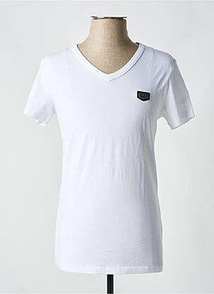 T-shirt stretch manches courtes blanc SALSA homme